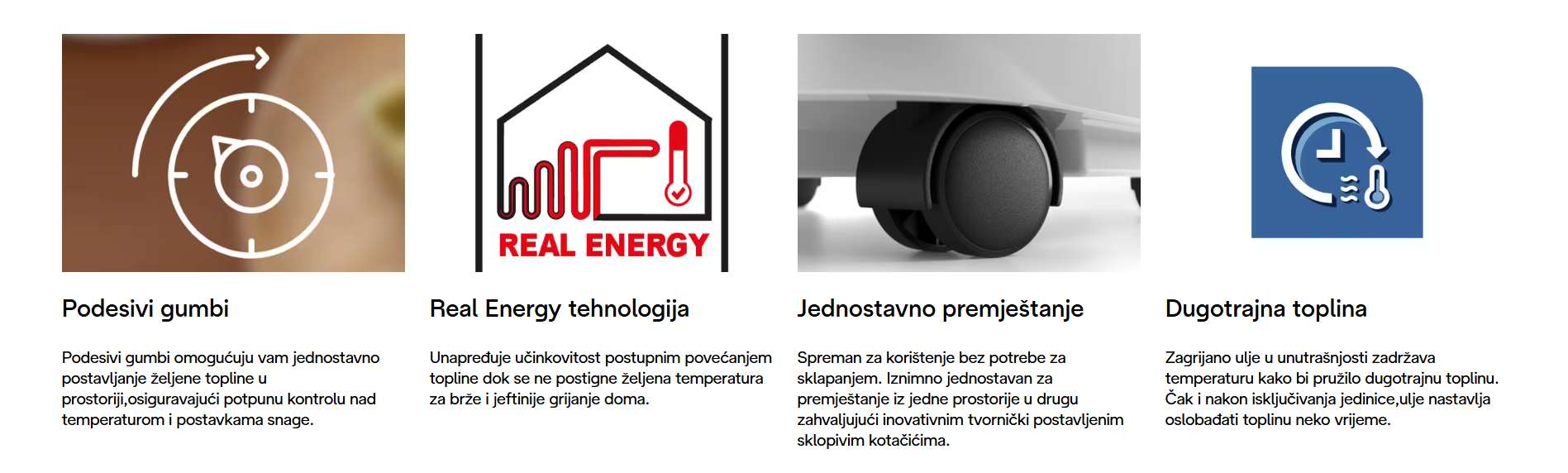 De'Longhi Radia S TRRS0715 uljni radijator 1500 W glavne karakteristike